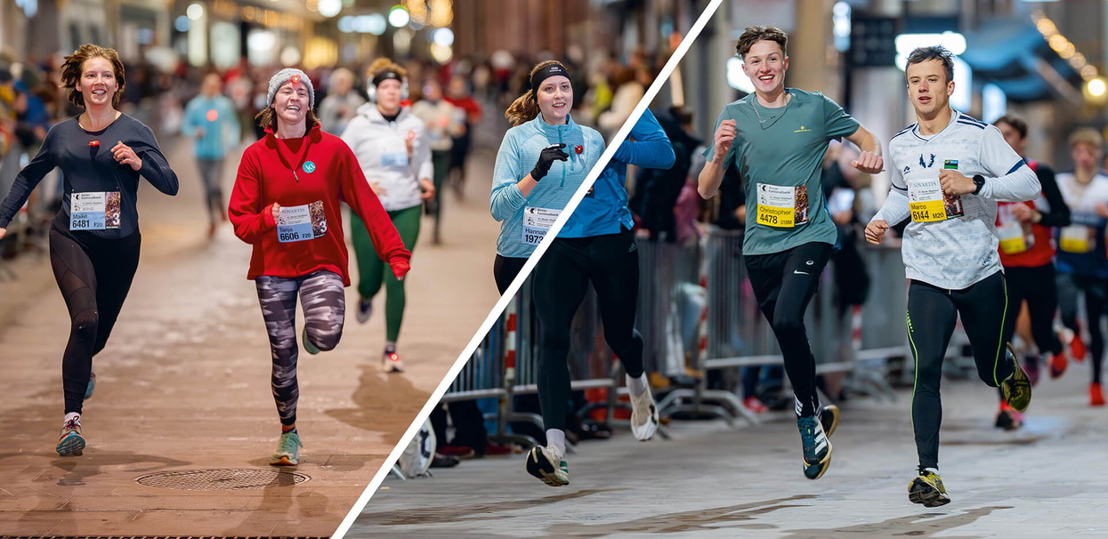 Stimmungsbild vom Basler Stadtlauf