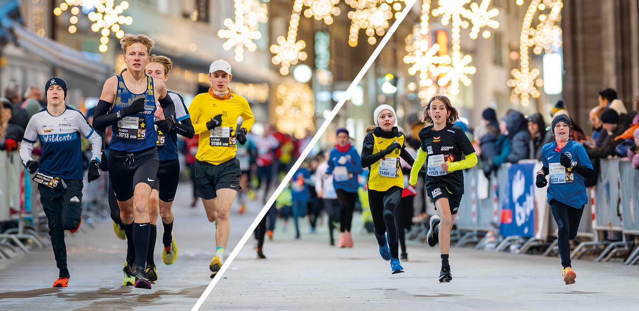 Stimmungsbild vom Basler Schülerlauf